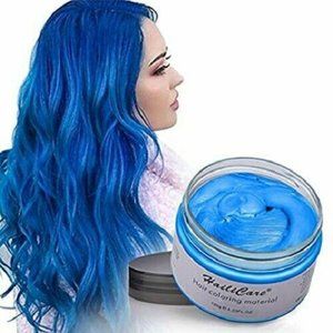 Hailicare Temporary Hair Coloring Wax BLUE 4.23oz Professional Dye Cream NIB